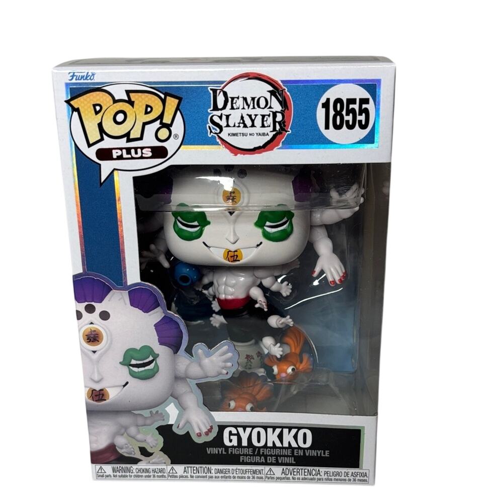 Funko Pop Plus Gyokko 1855 Demon Slayer NIB Vinyl Figure Anime Collectible